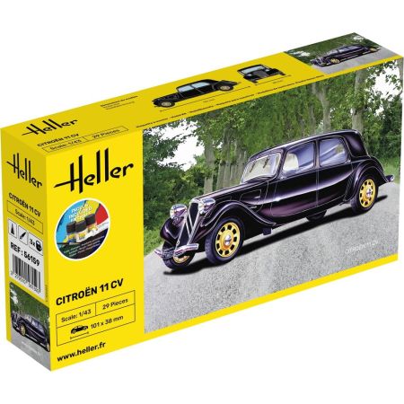 HELLER 56159 Starter Set - Citroen 11 CV - 1:43