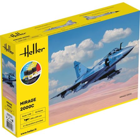 HELLER 56426 STARTER KIT Mirage 2000 C - 1:48