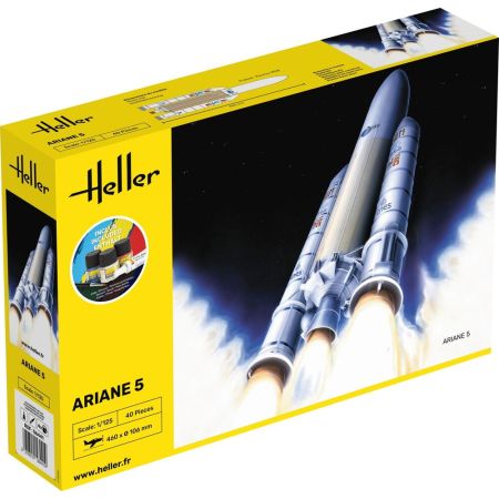 HELLER 56441 Starter Set - Ariane 5 - 1:125