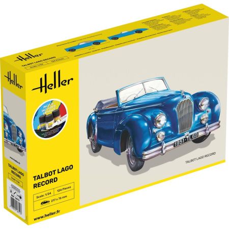 HELLER 56711 Starter Set - Talbot Lago Record - 1:24