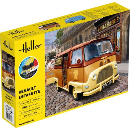 HELLER 56743 STARTER KIT Renault Estafette - 1:24
