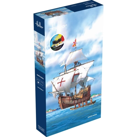 HELLER 56865 Starter Set - Santa Maria - 1:75