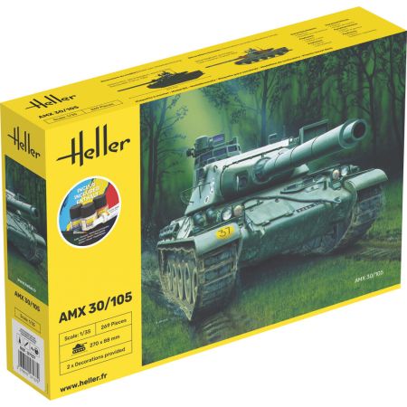 HELLER 57137 Starter Set - AMX30/105 - 1:35