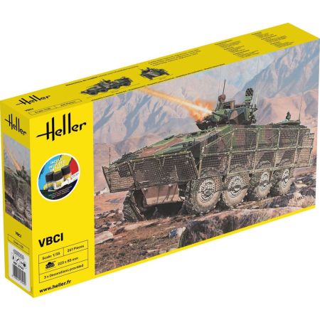 HELLER 57147 Starter Set - Pojazd opancerzony VBCI Afganistan - 1:35