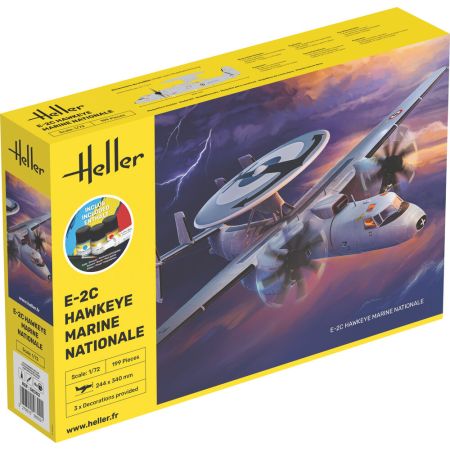 HELLER 58302 STARTER KIT E-2C Hawkeye Marine Nationale - 1:72