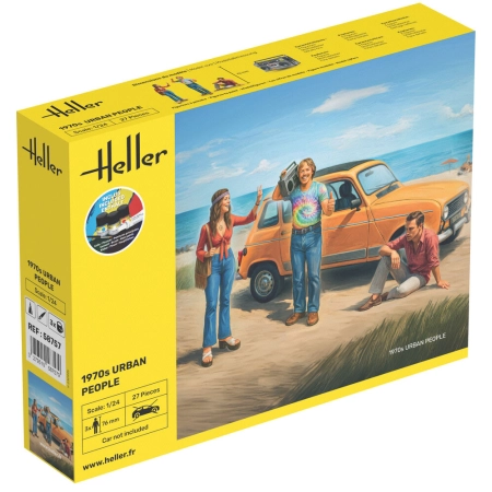 HELLER 58757 STARTER KIT 1970s Urban People - 1:24