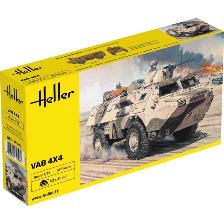 HELLER 79898 Transporter opancerzony VAB 4x4 - 1:72