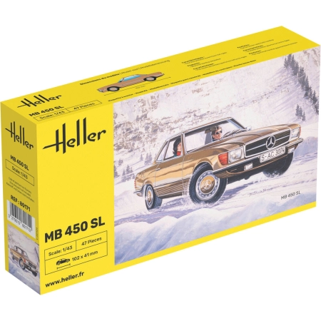HELLER 80171 Mercedes Benz 450SL - 1:43