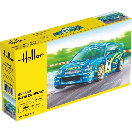 HELLER 80199 Subaru Impreza WRC 2002 - 1:43