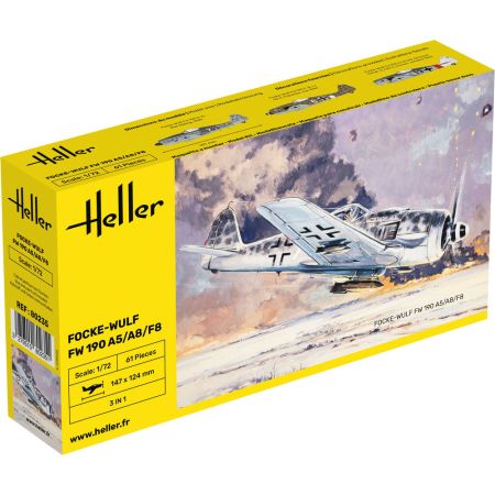 HELLER 80235 Focke Wulf FW 190 A8/F3 - 1:72