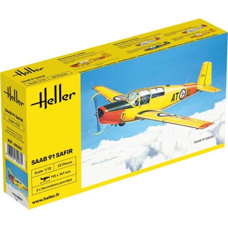 HELLER 80287 SAAB Safir 91 - 1:72