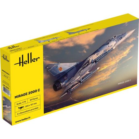 HELLER 80303 Mirage 2000 C - 1:72