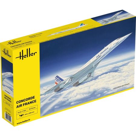 HELLER 80445 Concorde Air France - 1:125