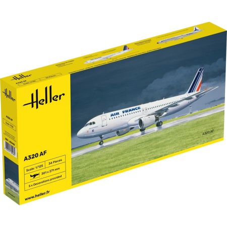 HELLER 80448 Airbus A320 Air France - 1:125