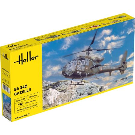 HELLER 80486 SA 342 Gazelle - 1:50