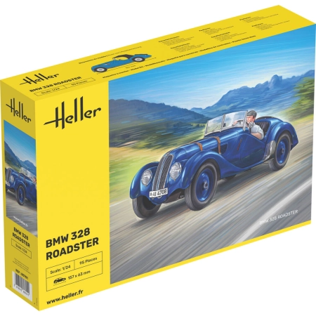 HELLER 80701 BMW 328 Roadster - 1:24