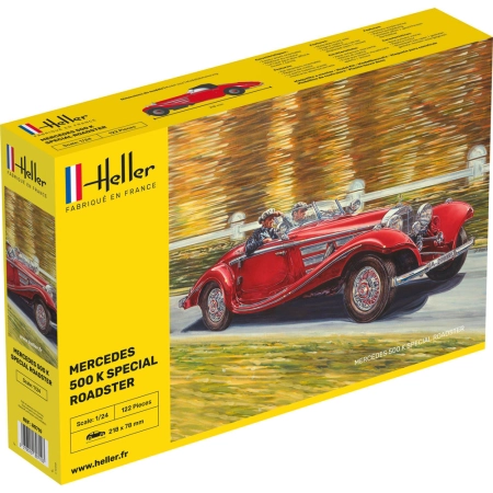 HELLER 80710 Mercedes-Benz 500 K Special Roadster - 1:24