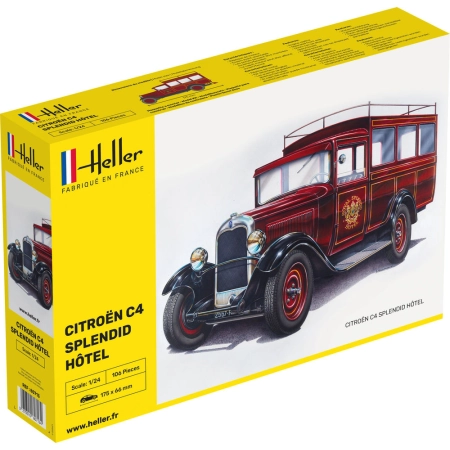 HELLER 80713 Citroen C4 Splendid Hotel - 1:24