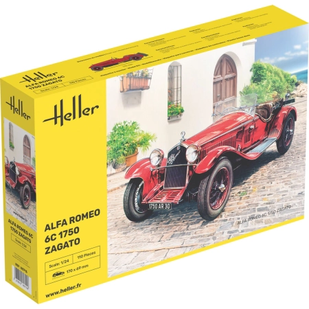 HELLER 80715 Alfa Romeo 6C 1750 Zagato - 1:24