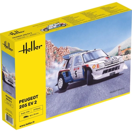 HELLER 80716 Peugeot 205 EV 2 - 1:24