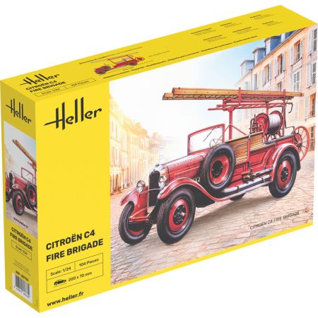 HELLER 80733 Citroen C4 Fire Brigade - 1:24