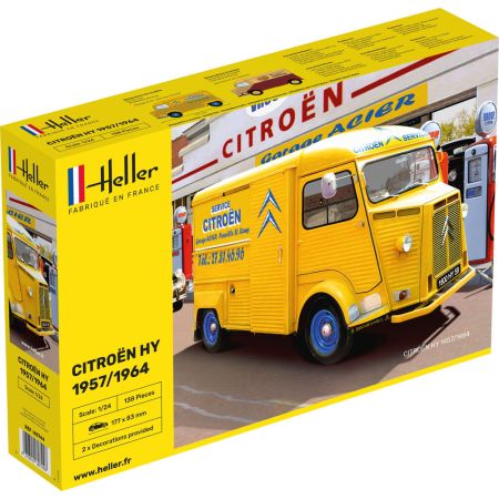 HELLER 80744 Citroen HY 1957 / 1964 - 2 malowania - 1:24