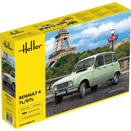HELLER 80759 Renault 4 TL/GTL - 1:24