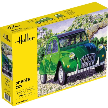 HELLER 80765 Citroen 2 CV - 1:24