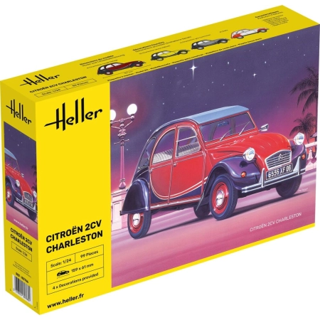 HELLER 80766 Citroen 2 CV Charleston - 1:24