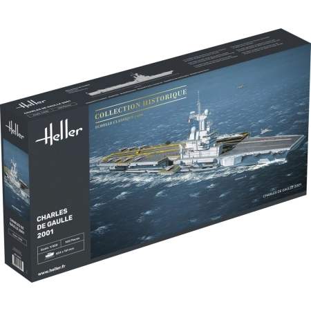 HELLER 81072 Lotniskowiec Charles De Gaulle - 1:400