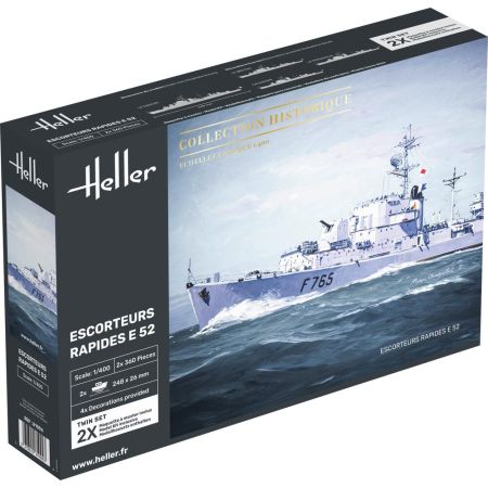 HELLER 81094 2 modele fregat E52 - 1:400