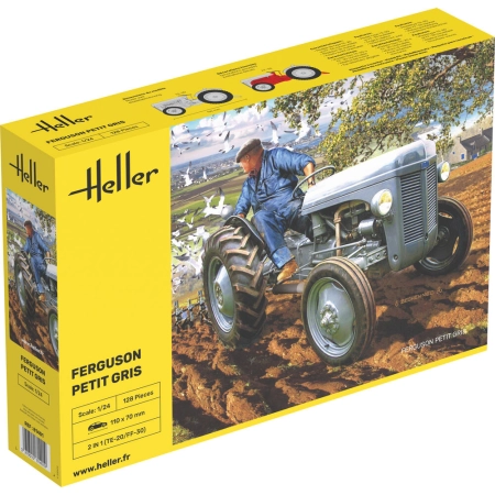 HELLER 81401 Traktor Ferguson TE-20 / FF-30 Petit Gris - 1:24