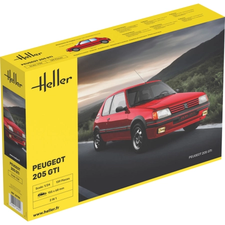 HELLER 82705 Peugeot 205 GTI - 1:24