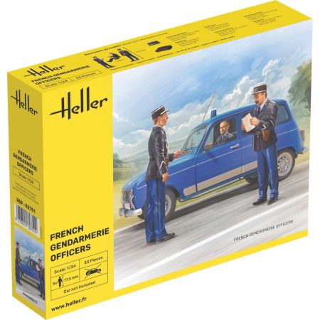 HELLER 82751 Figurki - Żandarmi - 1:24