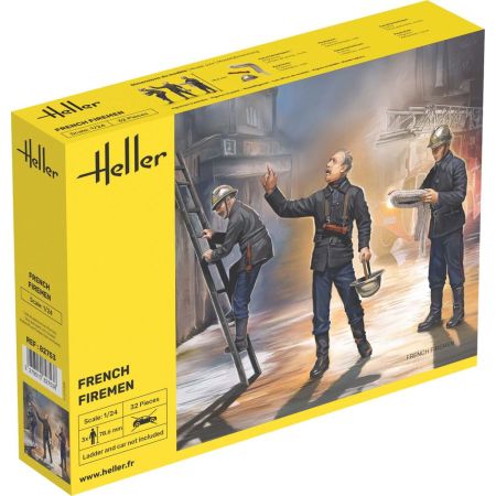 HELLER 82753 French Firemen - 1:24