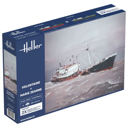 HELLER 85604 Volontaire Marie + Marie Jeanne Twinset 1:200