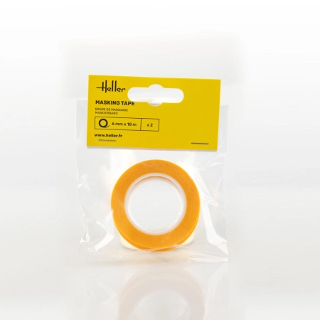 HELLER 99012 Masking tape 6 mm x 18 m (2 pieces)