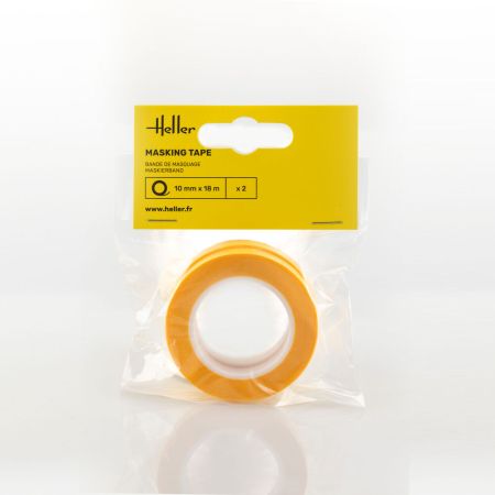 HELLER 99013 Masking tape 10 mm x 18 m (2 pieces)