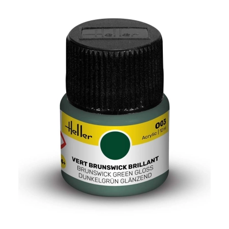 HELLER 9003 Acrylic Colour 003 Brunswick Green Gloss