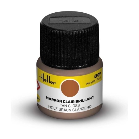 HELLER 9009 Acrylic Colour 009 Tan Gloss