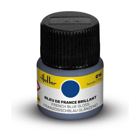 HELLER 9014 Acrylic Colour 014 French Blue Gloss