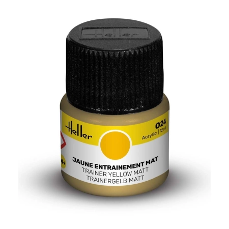 HELLER 9024 Acrylic Colour 024 Trainer Yellow Matt
