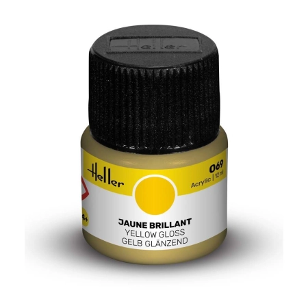HELLER 9069 Acrylic Colour 069 Yellow Gloss