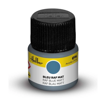 HELLER 9096 Acrylic Colour 096 Raf Blue Matt