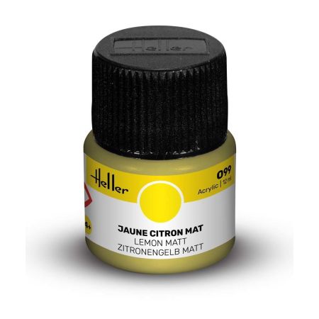 HELLER 9099 Acrylic Colour 099 Lemon Matt