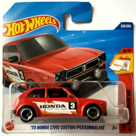 HOT WHEELS 73 Honda Civic Custom