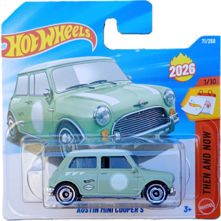 HOT WHEELS Austin Mini Cooper S