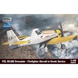 IBG 48004 PREORDER PZL M18 Dromader - gaśniczy w barwach greckich - 1:48