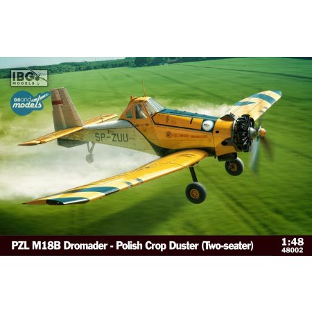 IBG 48002 PREORDER PZL M18 Dromader samolot rolniczy - dwumiejscowy - 1:48