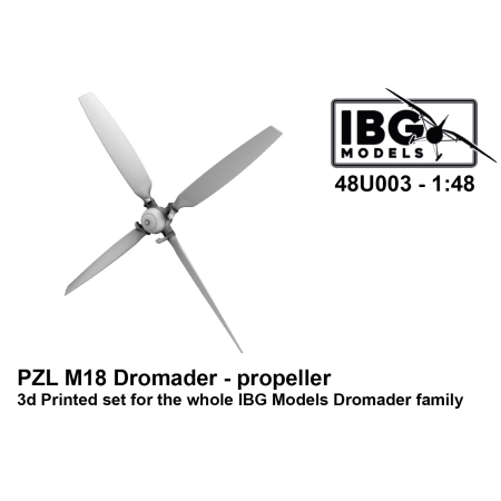 IBG 48U003 PREORDER PZL M18 Dromader - Śmigła - 1:48